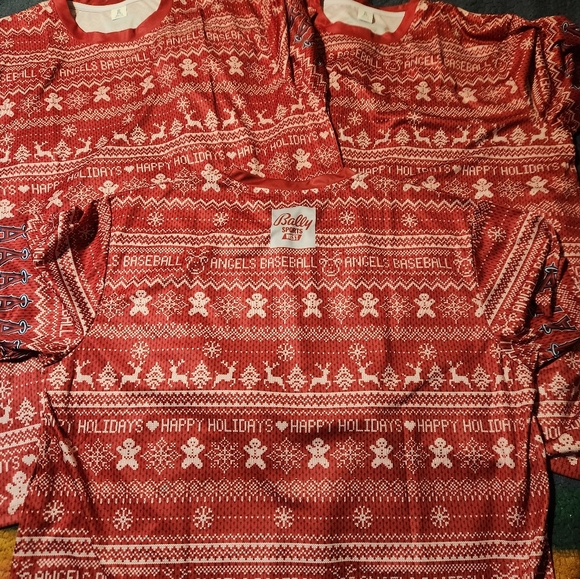 Angels Christmas dri fit t bundle - Picture 1 of 2